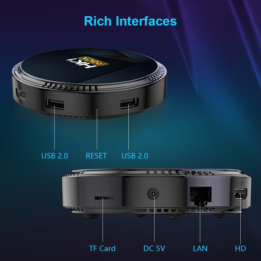 HK1 RBOX H8 Allwinner H618 ott tv box China manufacturer ODM