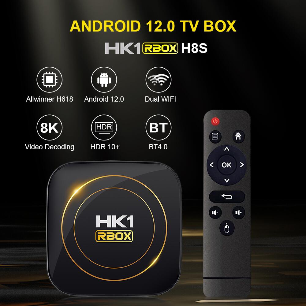 HK1 RBOX H8S Allwinner H618 streaming player China manufacturer supplier