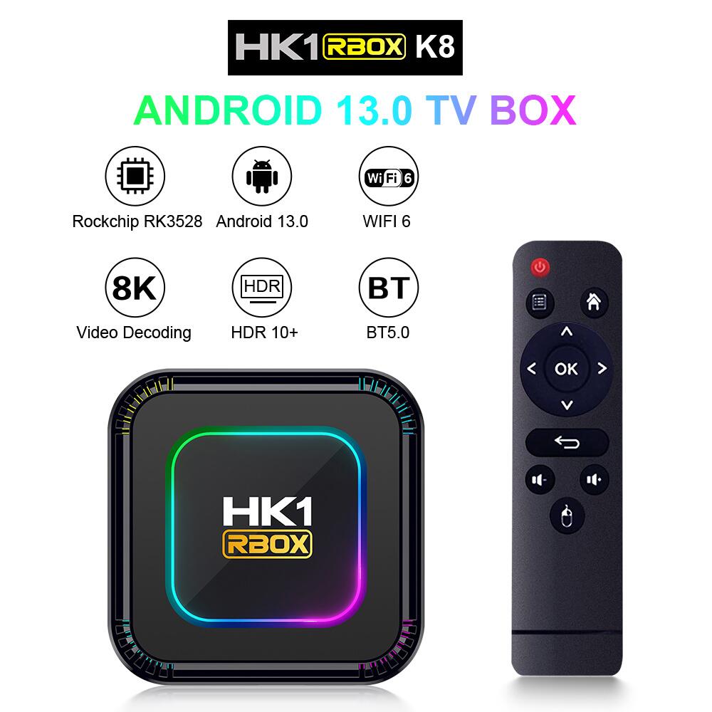 HK1 K8 RockChip RK3528 caja IPTV fábrica de fabricantes de China