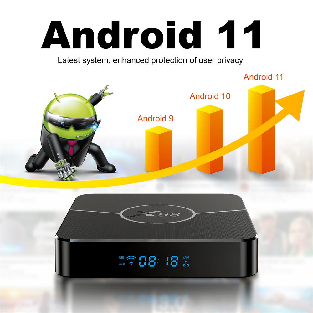 X98Plus Amlogic S905W2 android tv box China manufacturer ODM