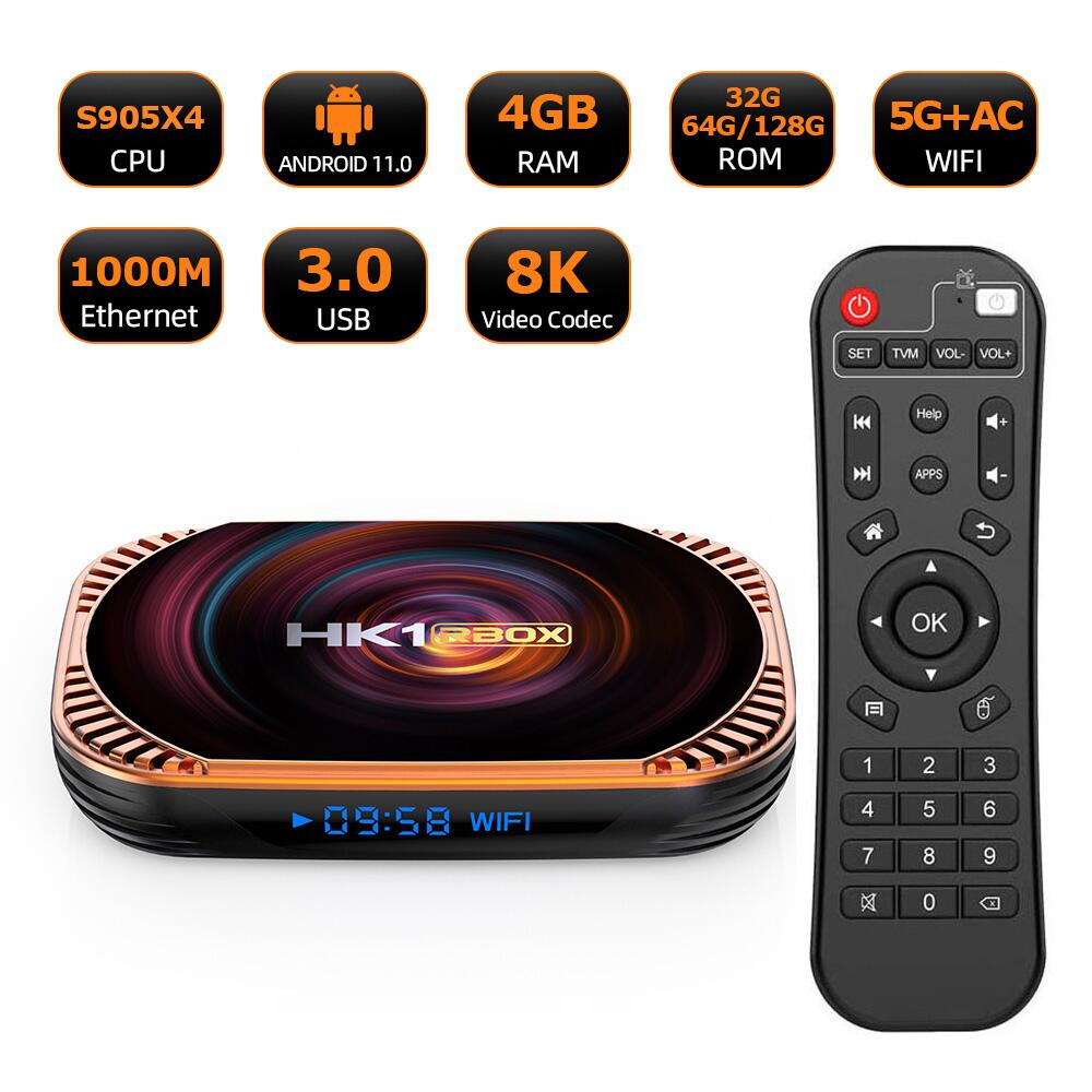 Enhance Your Entertainment with HK1 X4 amlogic S905X4 android tv box