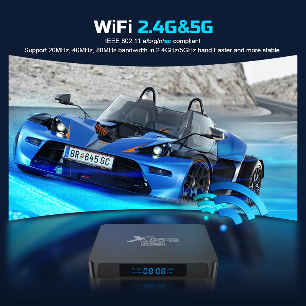 X96Q Pro Allwinner H313 android tv box China manufacturer