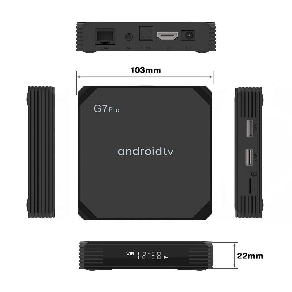 G7 Pro Amlogic S905 y4 IPTV盒中国制造工厂