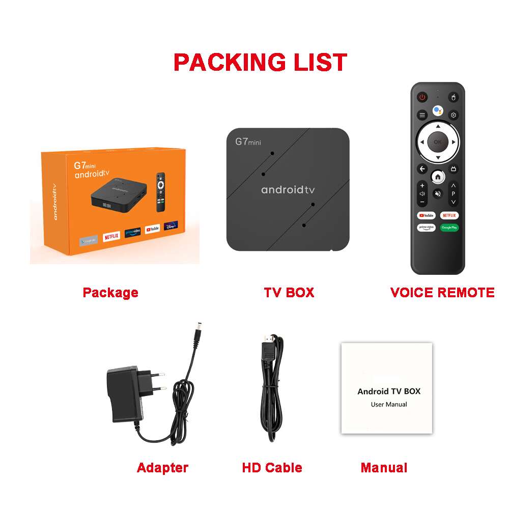 G7mini Amlogic S905W2 ott tv box China manufacturer OEM