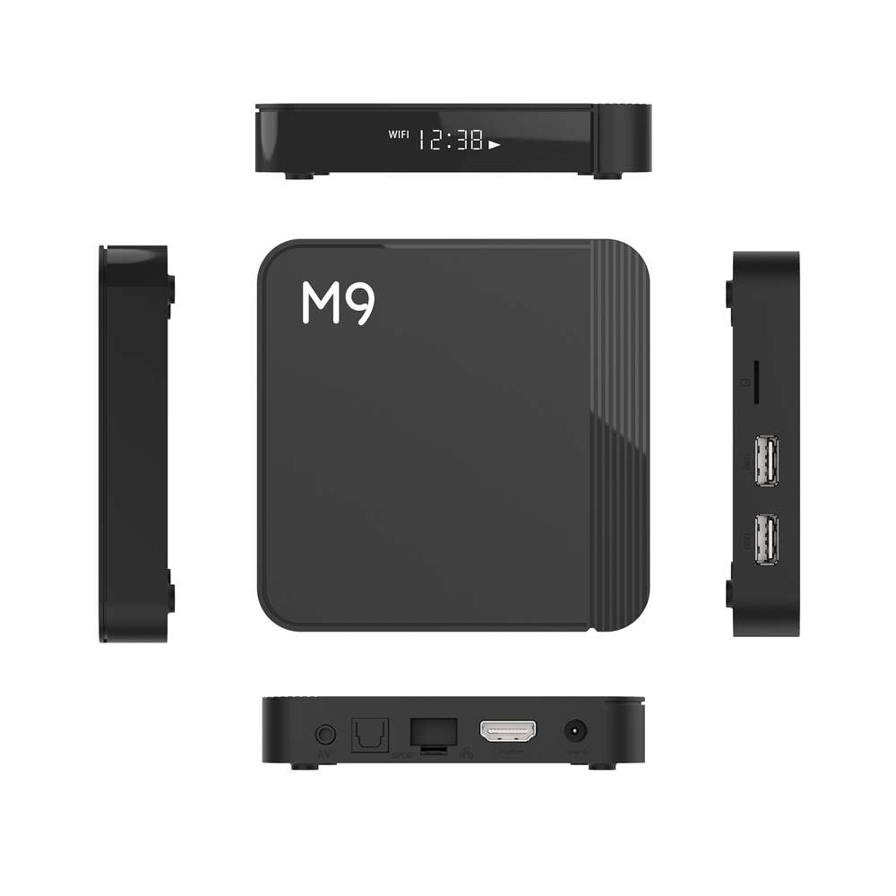 M9 Amlogic S905y4 android tv box China manufacturer factory