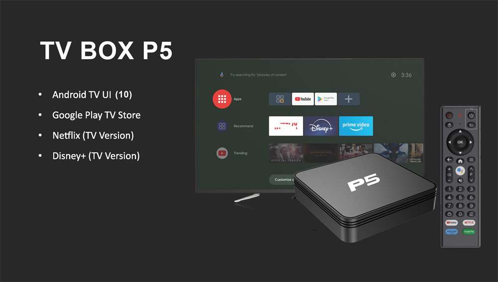 P5 Allwinner H313 android tv box China manufacturer supplier