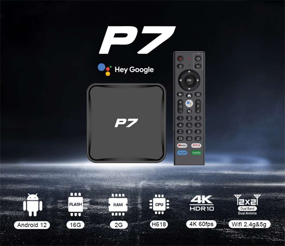 P7 Allwinner H618 android tv box China manufacturer supplier