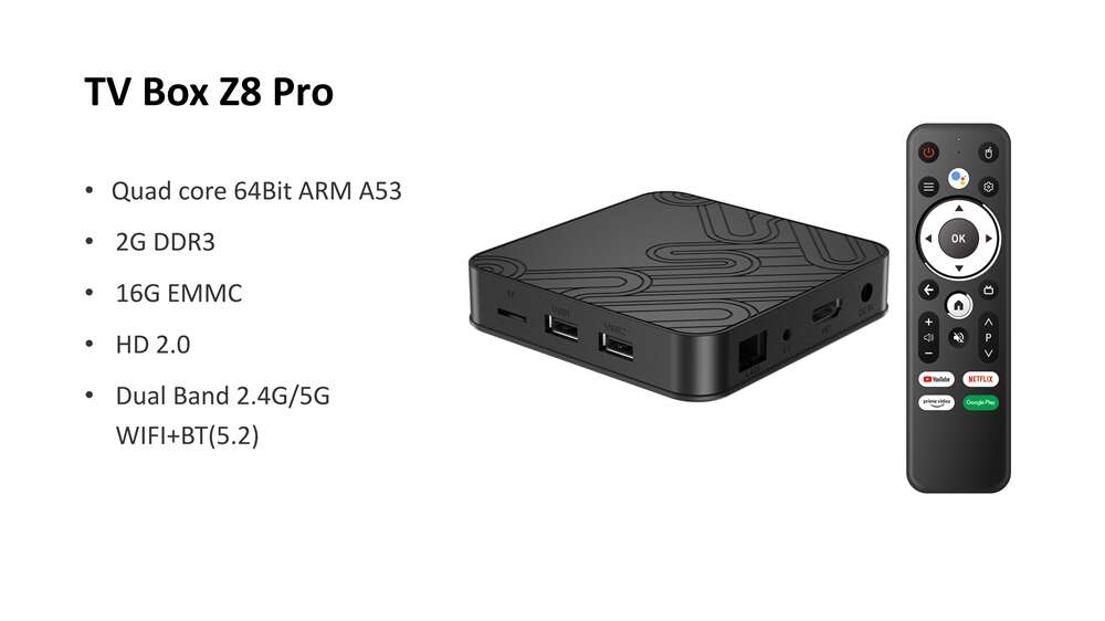 Z8 pro Allwinner H618 akış oynatıcısı Çin üreticisi OEM