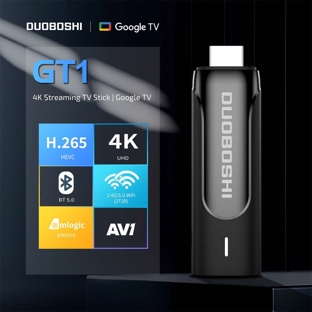 GT1 Amlogic S905y4 Google certificato android tv stick Cina produttore fornitore