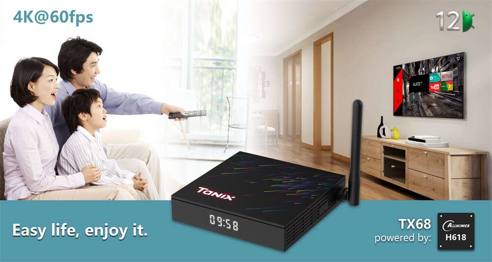 Tanix TX68 Allwinner H618 android tv box China manufacturer exporter