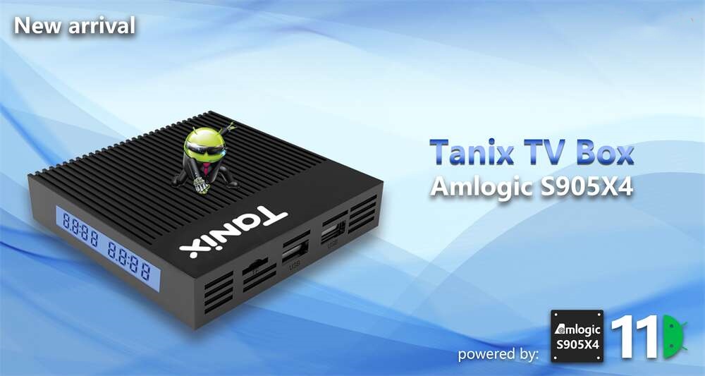 Tanix X4 amlogic S905X4 streaming player China manufacturer ODM