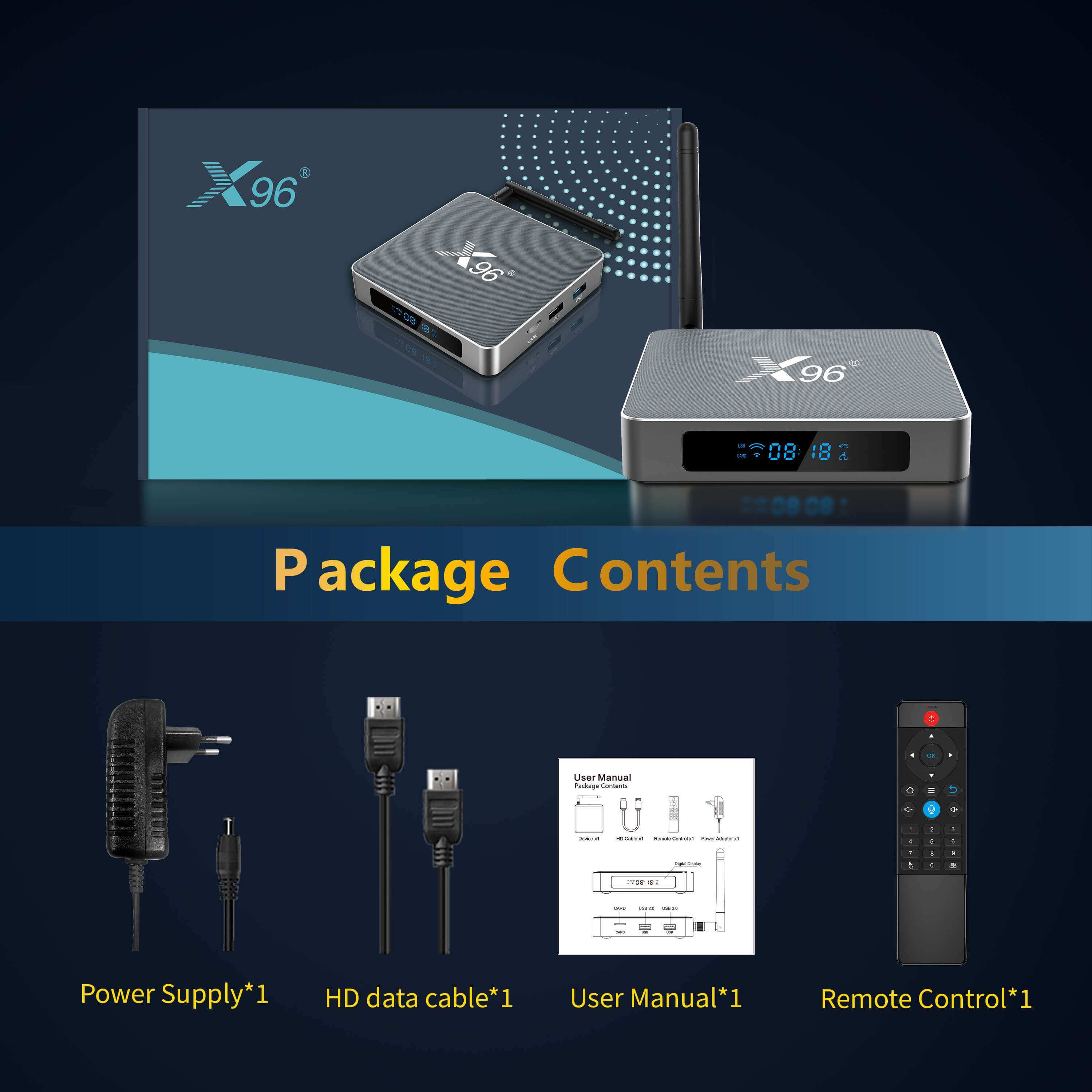 OEM X96 X9 IPTV Boxes: Quality Assurance with Customization