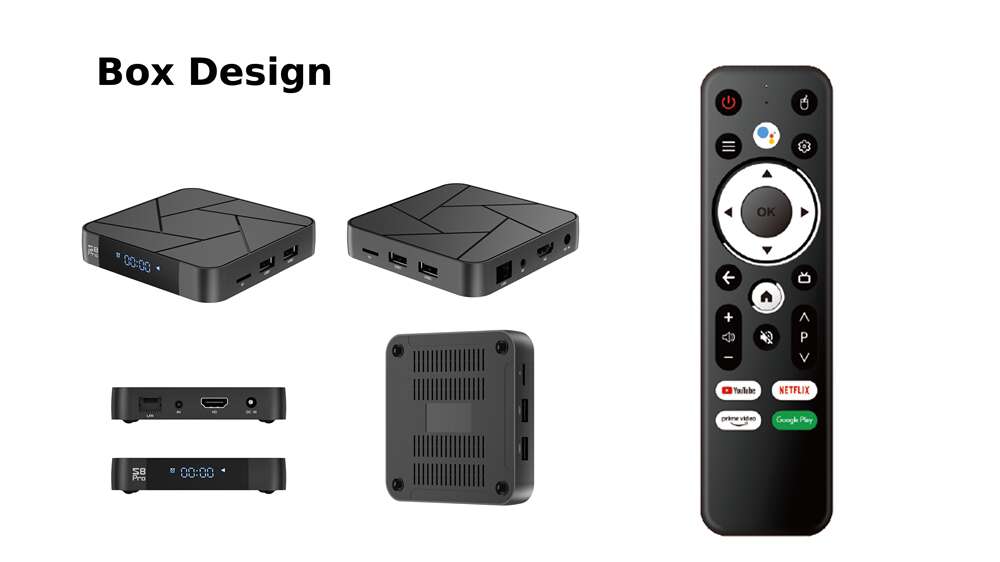 Caja IPTV S8 Pro Amlogic S905W2: Calidad y rendimiento sin igual