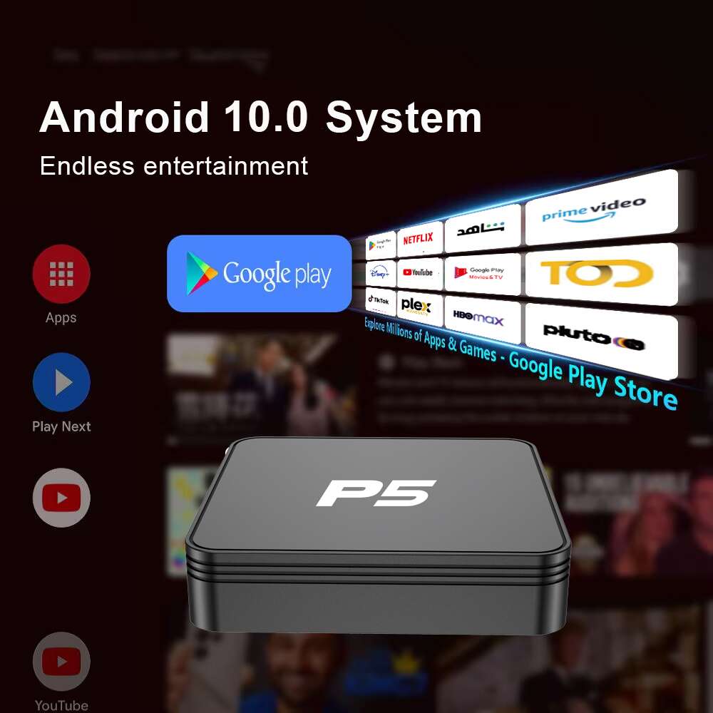 ODM P5 Allwinner H313 android tv box by china manufacturer