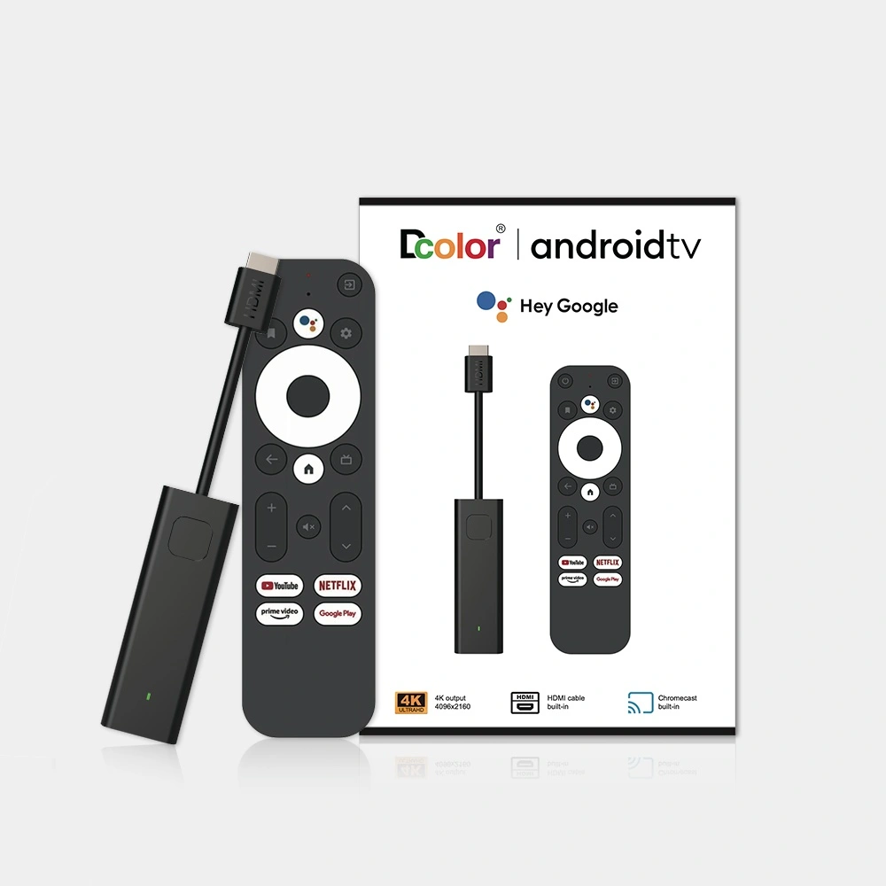 GD1 Google Certified Amlogic S905y4 android smart tv stick ODM manufacturer 2