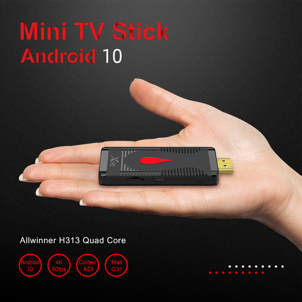 X96 S400 Allwinner H313 Android智能电视棒 OEM manufacturer 1