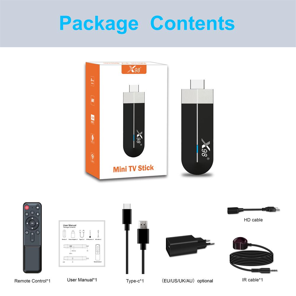 X98-S500 Amlogic S905y4 smart tv stick HD Photo 4