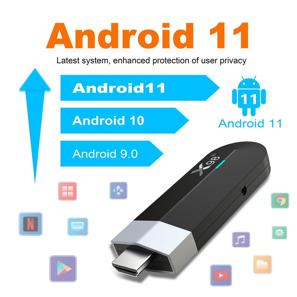X98-S500 Amlogic S905y4 smart tv stick Specification 7