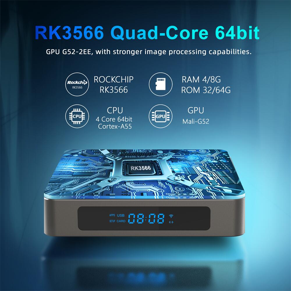 Rockchip RK3566 X96 X6 set top box factory 9