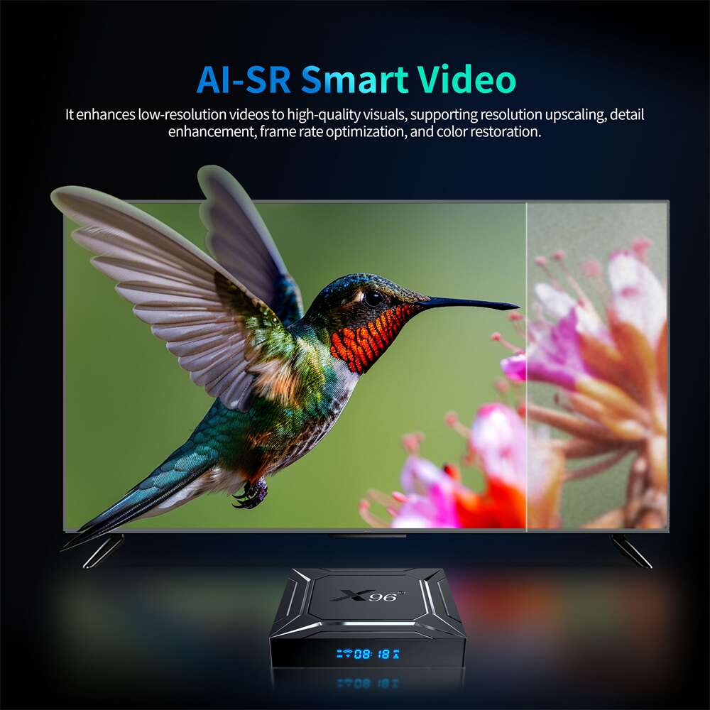 amlogic S905X5M X96 M200 media player box manufacturer 8