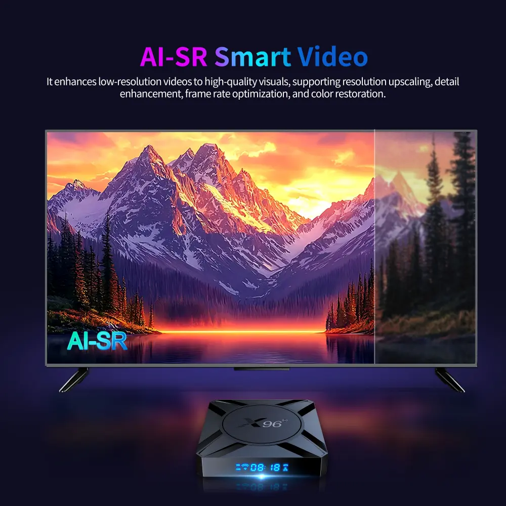 amlogic S905 X5 M X96 M300 Android电视盒 Specification 2