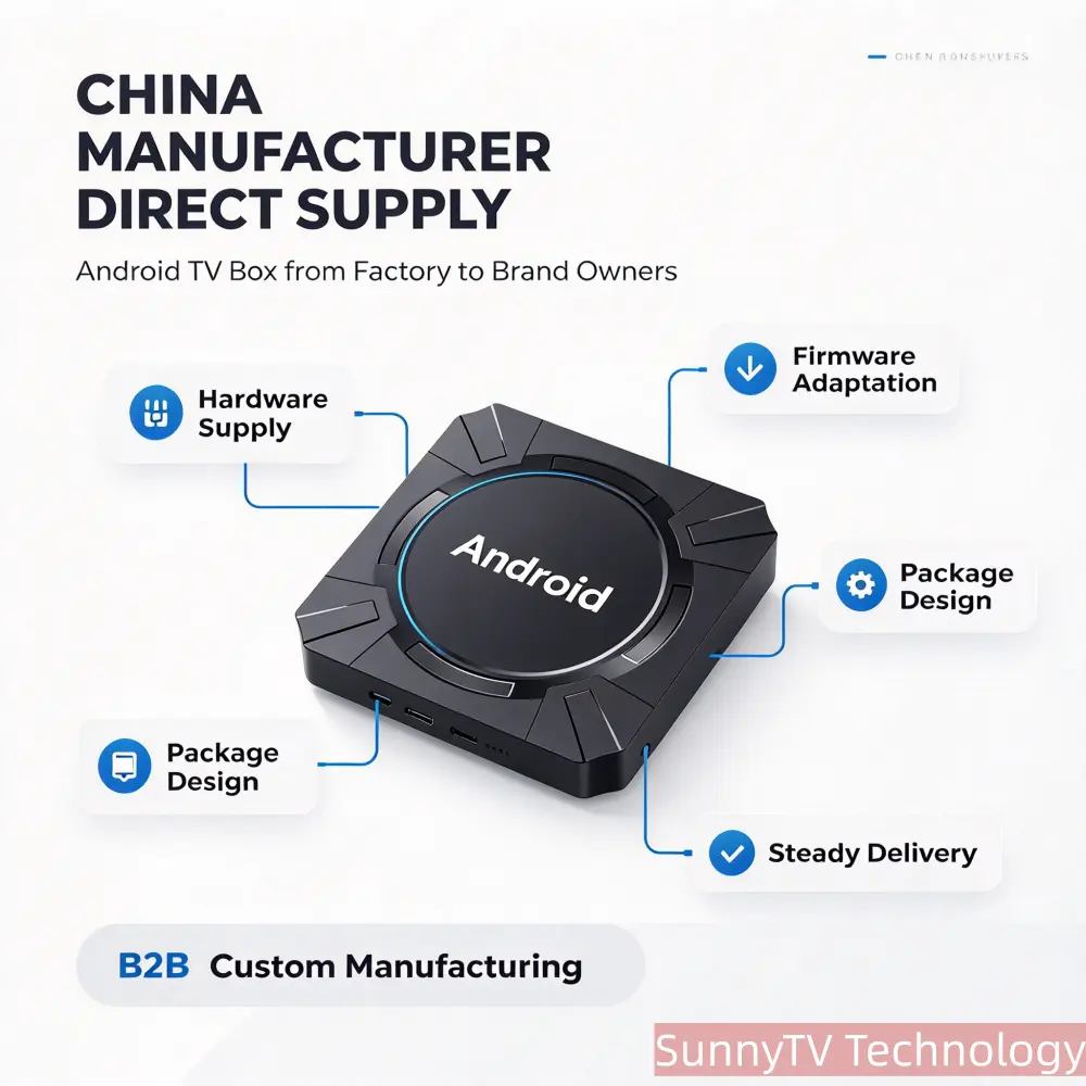 如何携手可靠的中国OEM/ODM合作伙伴，实现Android TV Box品牌的规模化发展